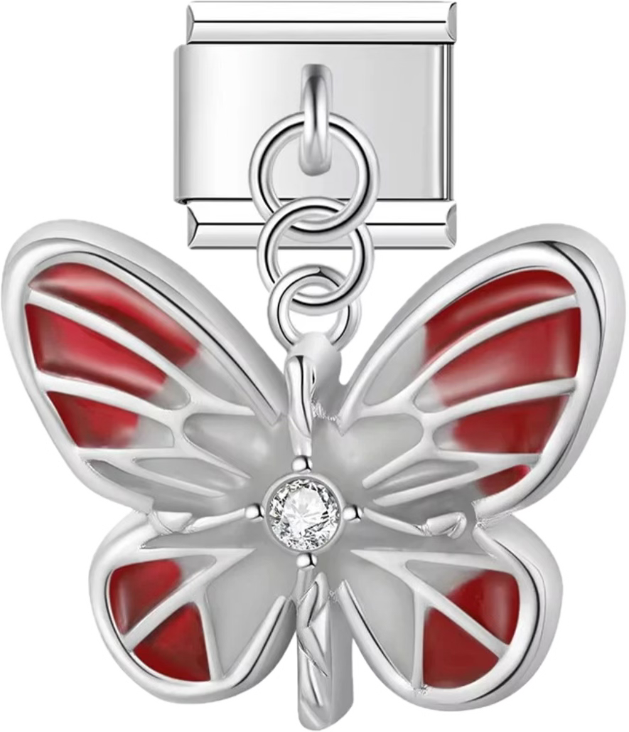 CHARM ANIMAL MARIPOSA COLGANTE