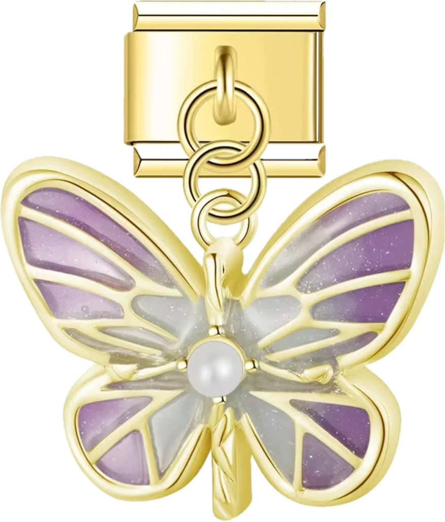 CHARM ANIMAL MARIPOSA COLGANTE