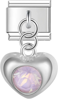 CHARM CORAZON ROSA