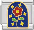 CHARM FLOR AZUL