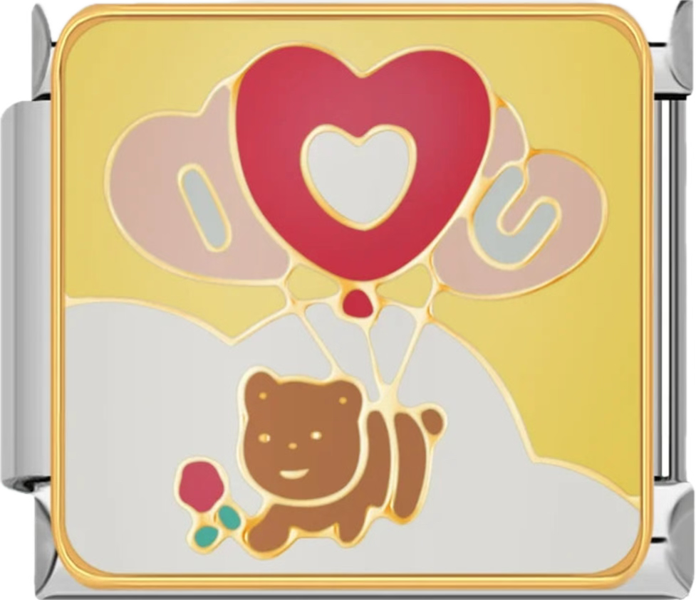 CHARM ROMANTICO GLOBO I LOVE U