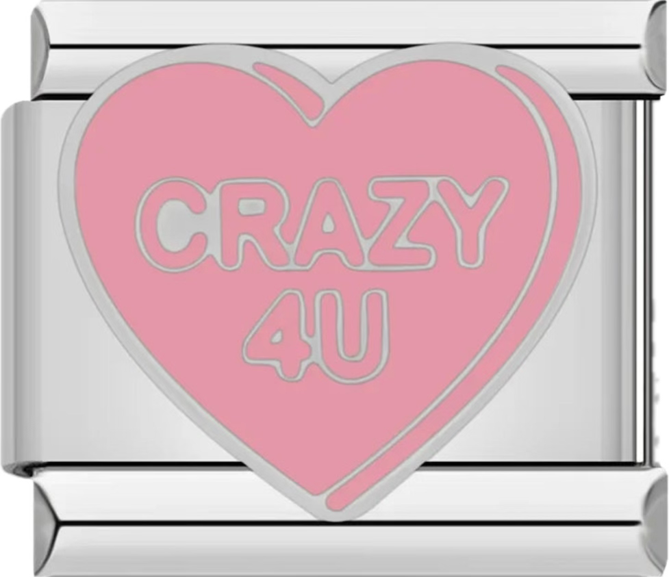 CHARM CORAZON CRAZY FOR U
