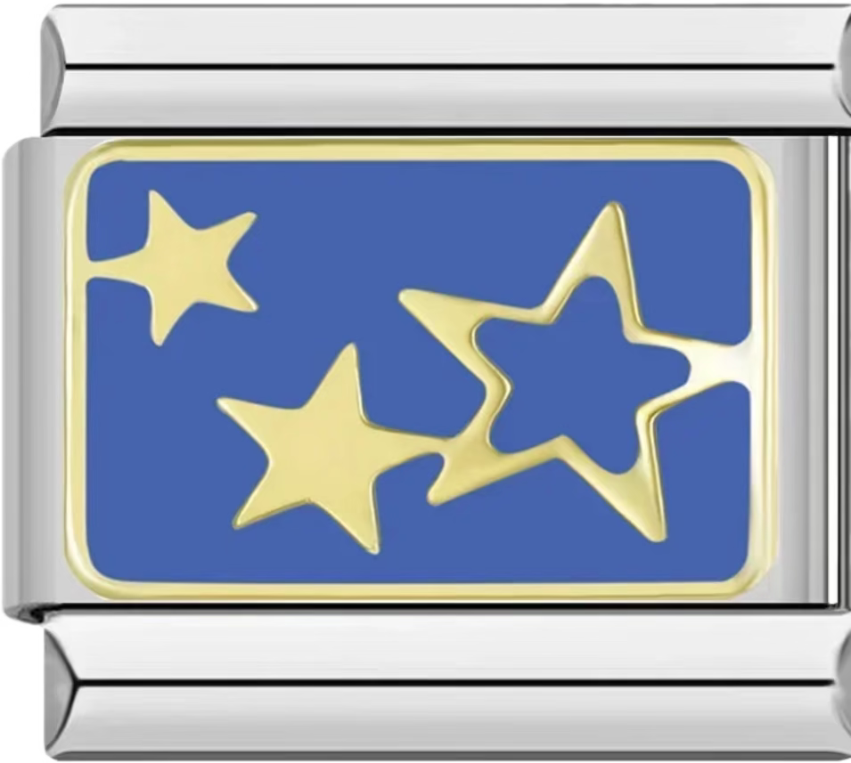 CHARM ESTRELLAS AZULES