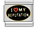 CHARM FRASE I LOVE MY REPUTATION