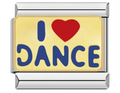 CHARM FRASE I LOVE  DANCE