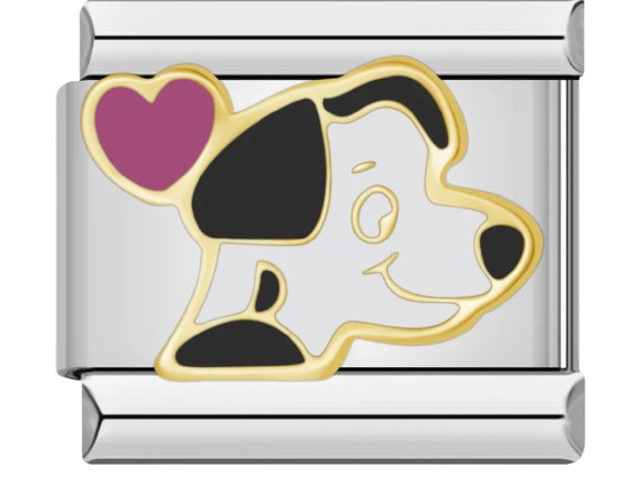 CHARM PERRO ROMANTICO DALMATAS