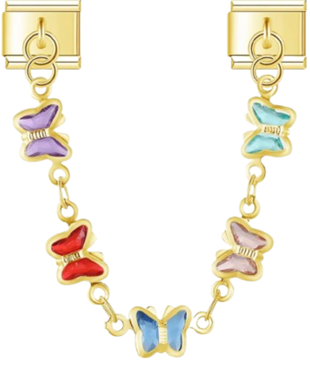 CHARM ANIMALES MARIPOSAS COLGANTES