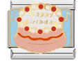 CHARM COMIDA HAPPY BIRTHDAY