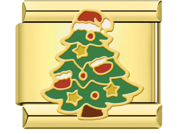 CHARM NAVIDAD DORADO