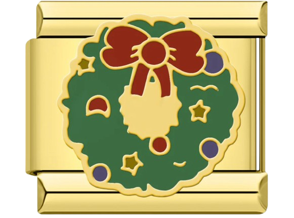 CHARM NAVIDAD DORADO