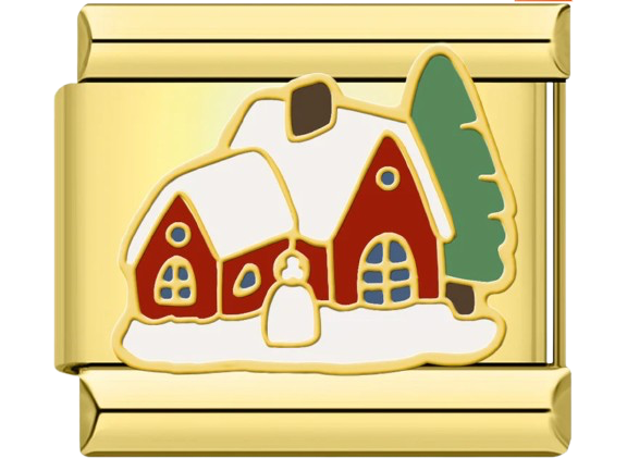 CHARM NAVIDAD DORADO