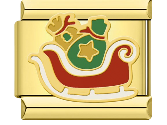 CHARM NAVIDAD DORADO