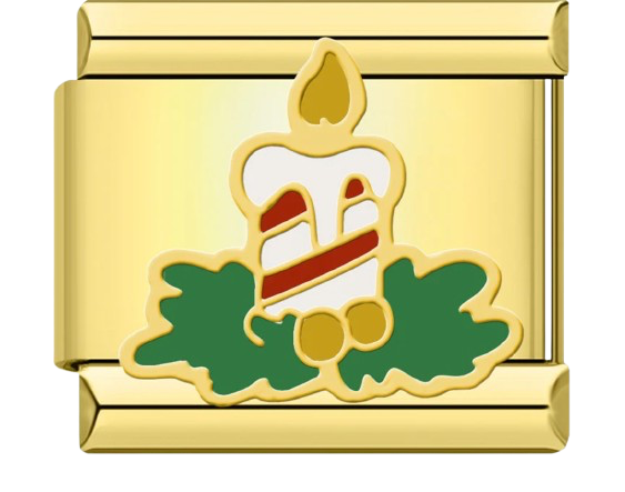 CHARM NAVIDAD DORADO