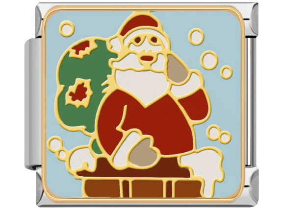 CHARM NAVIDAD PLATEADO