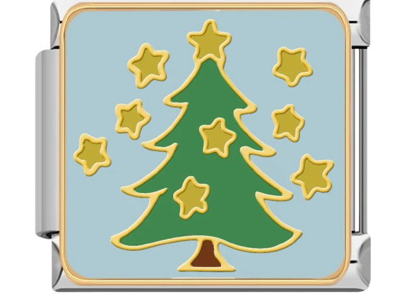 CHARM NAVIDAD PLATEADO