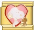 CHARM SNOOPY DORADO