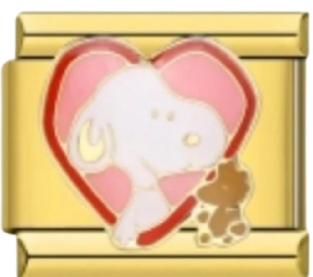 CHARM SNOOPY DORADO