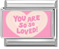 CHARM FRASE YOU ARE SO SO LOVED