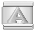 CHARM LETRAS  PLATEADO