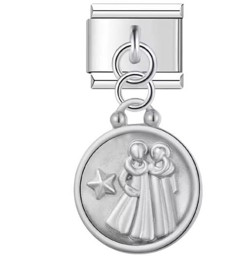 CHARM HOROZCOPO PLATEADO