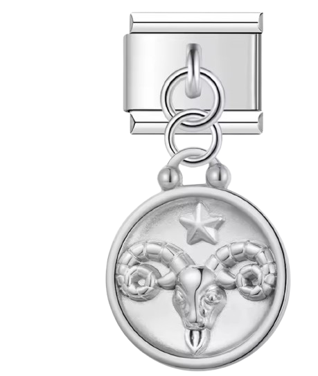 CHARM HOROZCOPO PLATEADO