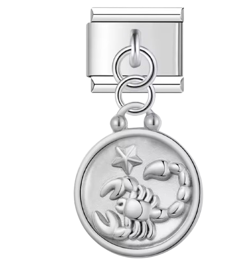 CHARM HOROZCOPO PLATEADO