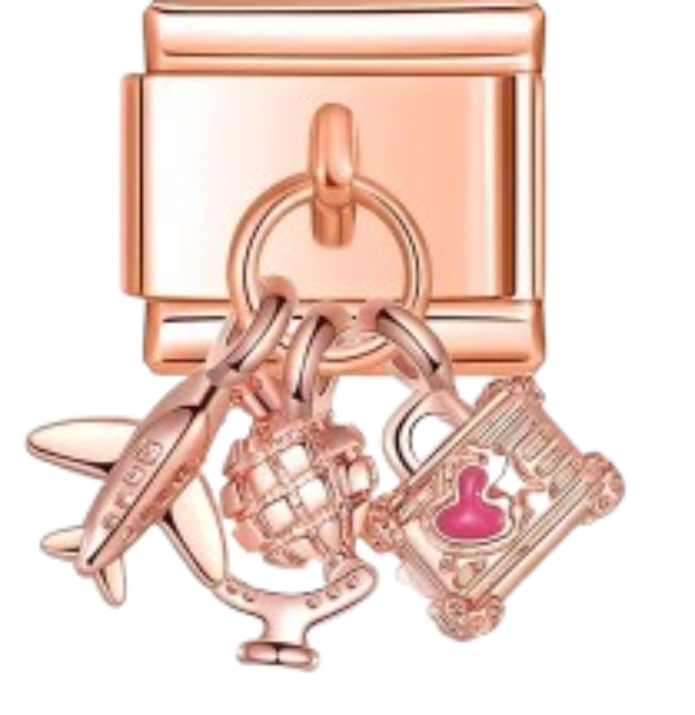 CHARM LUGAR ROSE GOLD