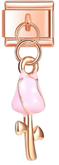 CHARM FLOR ROSE GOLD