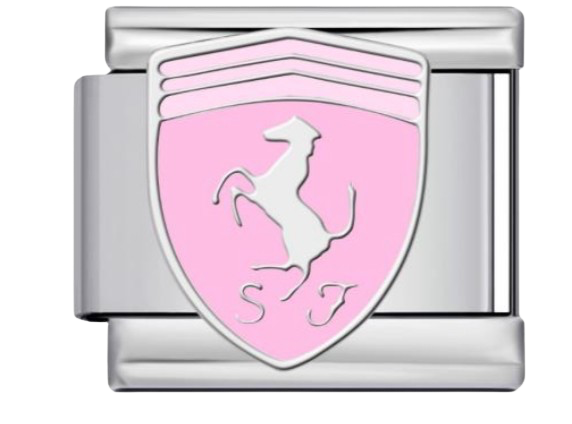CHARM MARCA FERRARI ROSADO