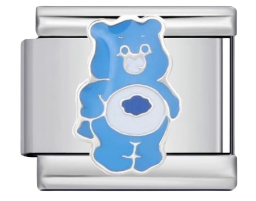CHARM ANIMADO OSITO CARIÑOSITO CELESTE