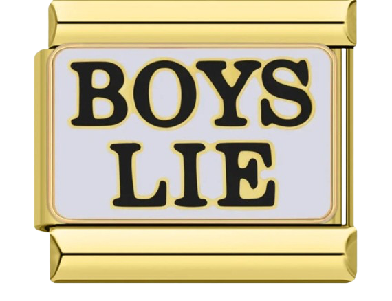 CHARM FRASE BOYS LIE