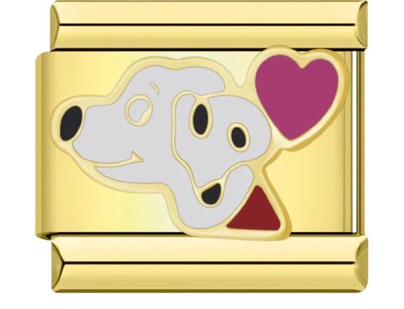CHARM PERRO ROMANTICO DALMATAS