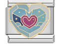 CHARM CORAZÓN CRISTAL