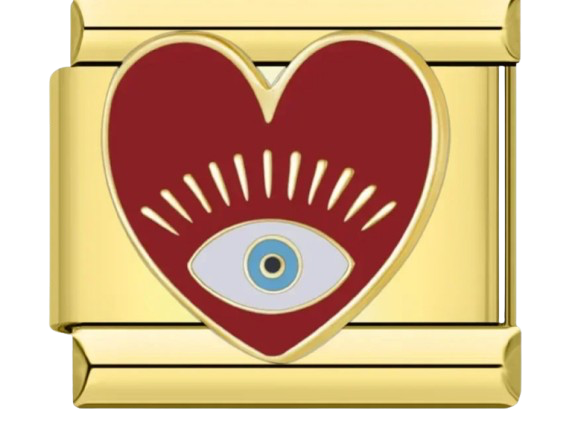 CHARM CORAZÓN OJO TURCO