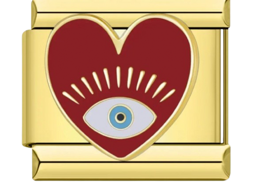 CHARM CORAZÓN OJO TURCO