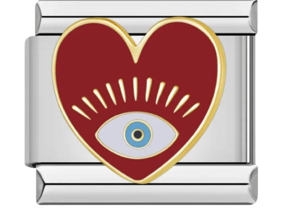 CHARM CORAZÓN OJO TURCO
