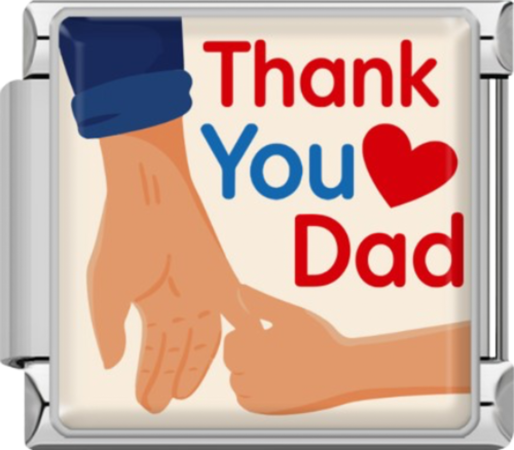 CHARM FRASE THANK YOU DAD