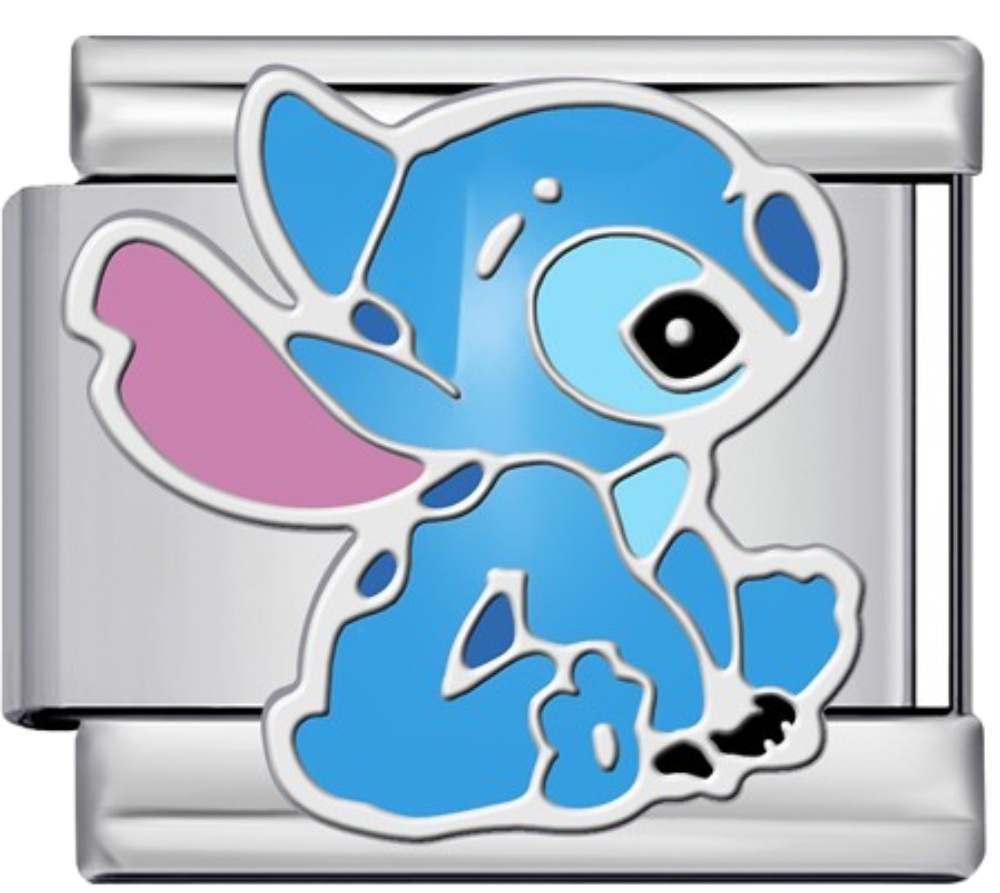 CHARM ANIMADO STITCH Y ANGEL