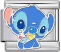 CHARM ANIMADO STITCH CON TRAPOS