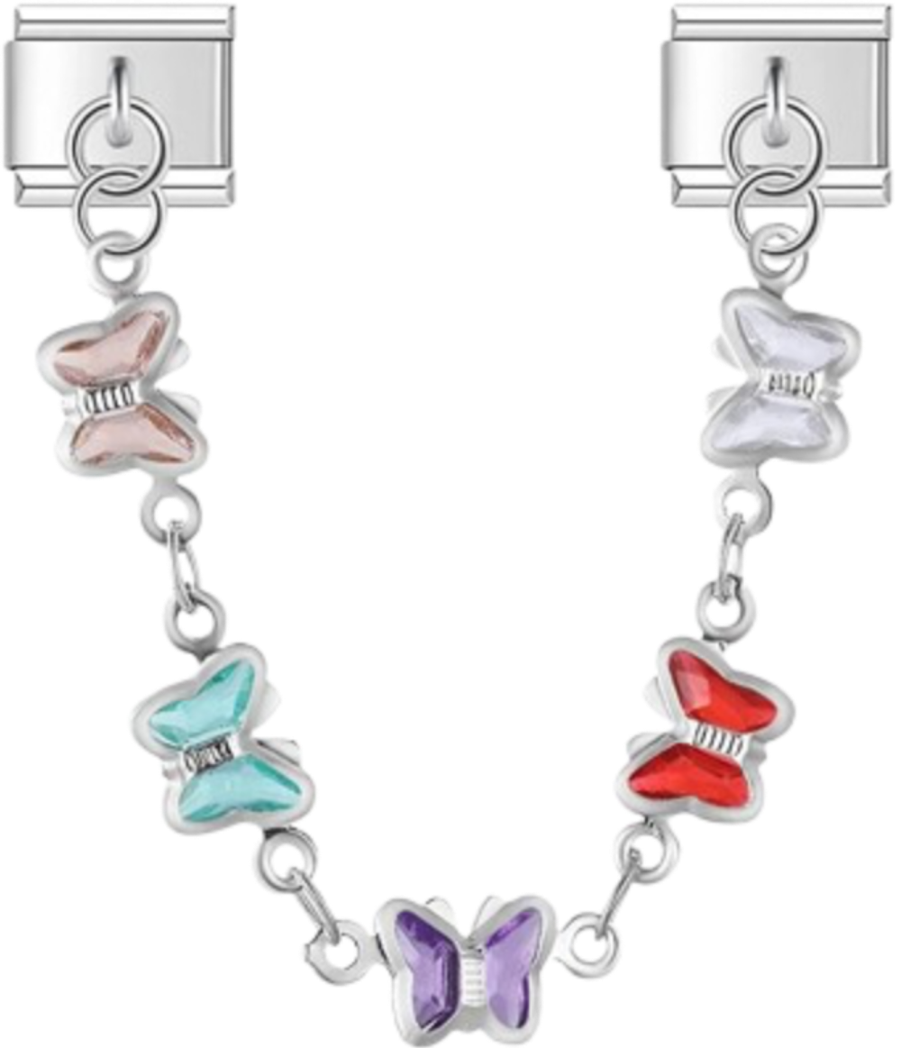 CHARM ANIMALES MARIPOSAS COLGANTES